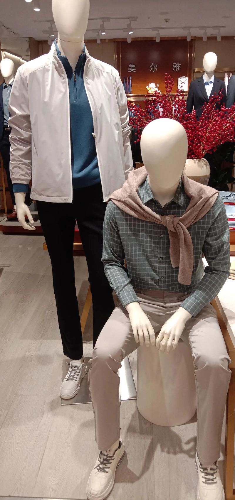 日照利群二楼美尔雅男装 春装新款到货，焕新男士衣橱